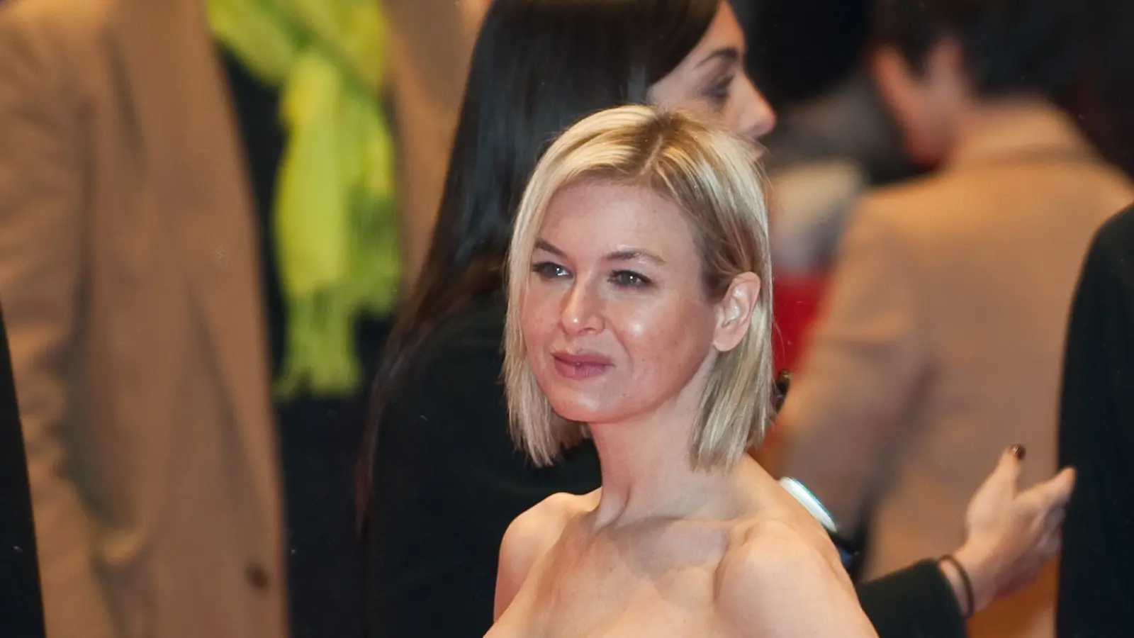 Renée Zellweger posa ante fotógrafos en la Berlinale de 2010.